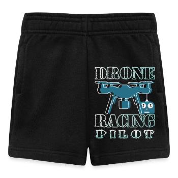 Drone Pilot - Baby Shorts - black - Front