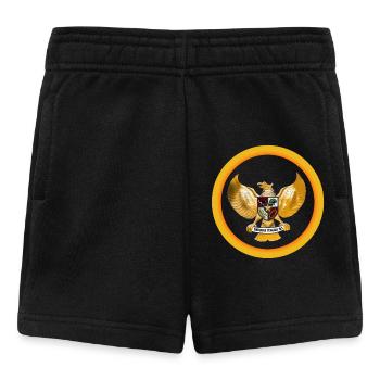 Emblème de l'Indonésie Symbole national indonésien - Short Bébé - noir - Devant