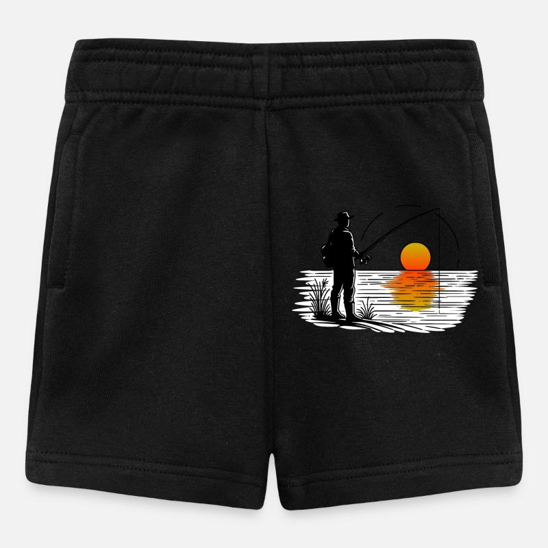 Pêcheur 3 - Short Bébé - noir