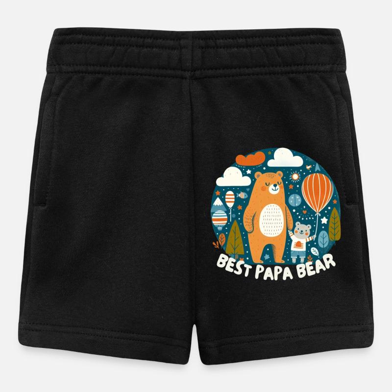 Vatertag. Bester - Baby Shorts - Schwarz