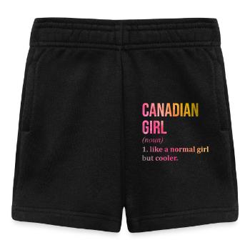 Canada - Short Bébé - noir - Devant