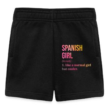 Espagne - Short Bébé - noir - Devant