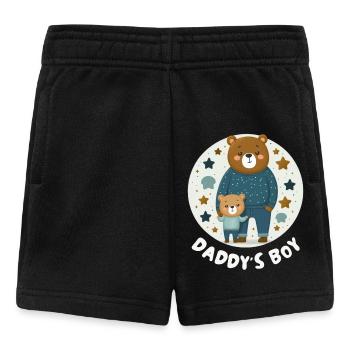 Daddy's boy - Baby Shorts - black - Front