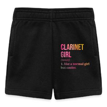 clarinette - Short Bébé - noir - Devant