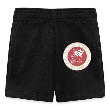 Étiquette Wingfoil Surf-Label - Short Bébé - noir - Devant