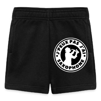 Ich kann kein Saxophon haben - Baby Shorts - Schwarz - Vorne