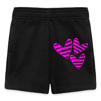 VALENTINSTAG. Junggesellinnenabschied. ICH LIEBE DICH. ICH LIEBE DICH. LIEBE - Baby Shorts - Schwarz - Vorne