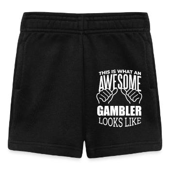 Glücksspiel - Baby Shorts - Schwarz - Vorne