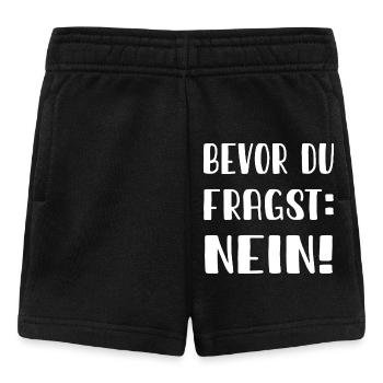 Before you ask: No - Baby Shorts - black - Front