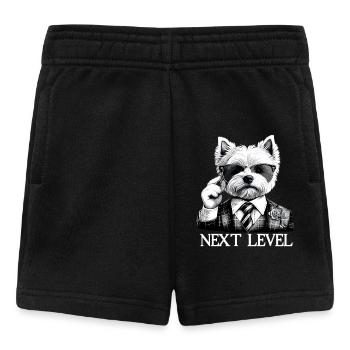 West Highland White Terrier Next Level Anzug - Baby Shorts - Schwarz - Vorne