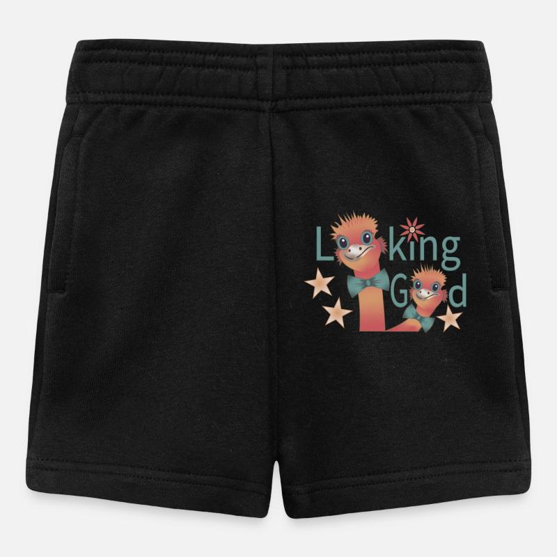 Sieht gut aus - Baby Shorts - Schwarz