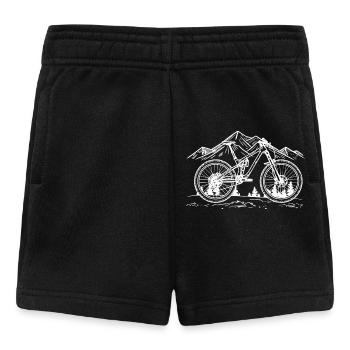 Dessin VTT - Short Bébé - noir - Devant