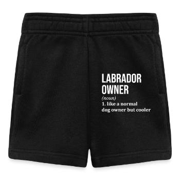 Labrador - Short Bébé - noir - Devant