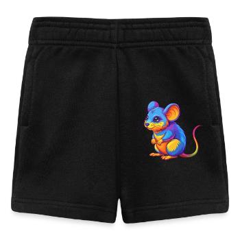 Maus Bunte Kawaii Cartoon Charakter Clipart - Baby Shorts - Schwarz - Vorne