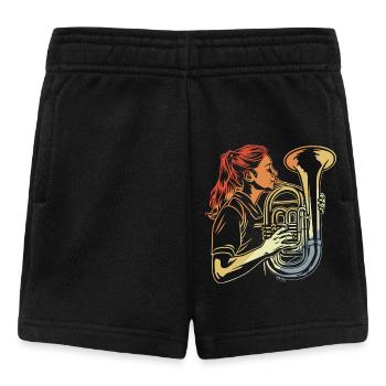 Tuba players - Baby Shorts - black - Front