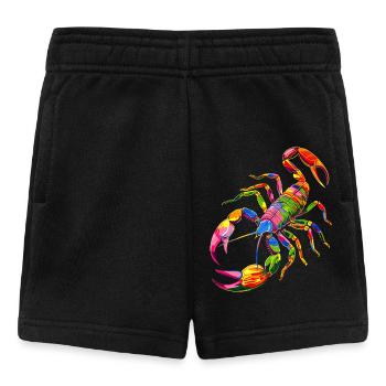 Skorpion Spinnentiere Scorpion Lustige Skorpione - Baby Shorts - Schwarz - Vorne