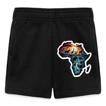 Afrique Aventure - Short Bébé - noir - Devant