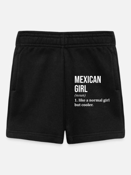 Mexiko, Mexiko, Mexiko - Baby Shorts - Schwarz