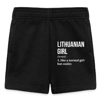 Lithuania - Baby Shorts - black - Front