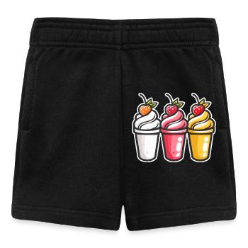 Coupes de glace - Short Bébé - noir - Devant