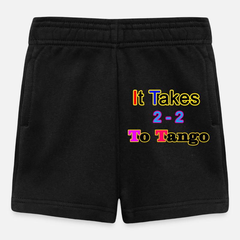 It Takes 2 to Tango - Baby Shorts - black