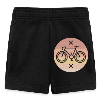 Vélo de route rétro Gravel Vintage Lines Single Speed - Short Bébé - noir - Devant