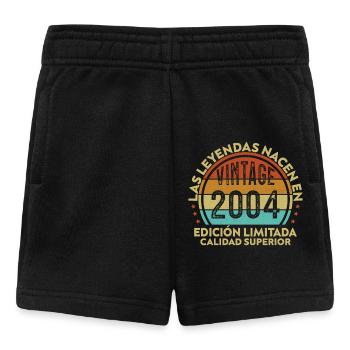 Vintage Retro Geburtstagsgeschenk 2004 - Baby Shorts - Schwarz - Vorne