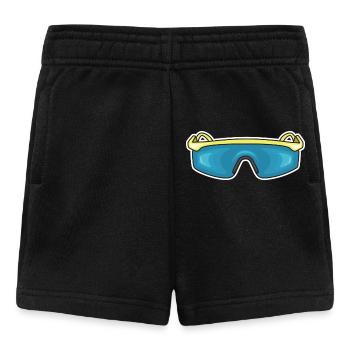 80s Vintage Sunglasses - Baby Shorts - black - Front