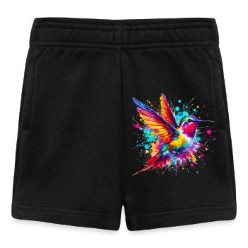 Kolibri - Baby Shorts - Schwarz - Vorne