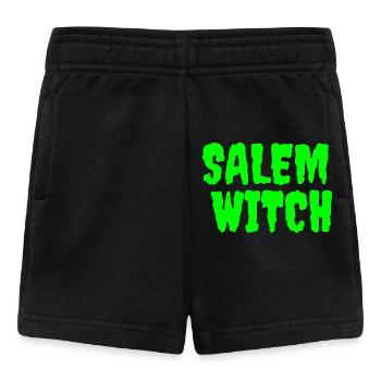 SalemWitch Halloween Design - Baby Shorts - Schwarz - Vorne