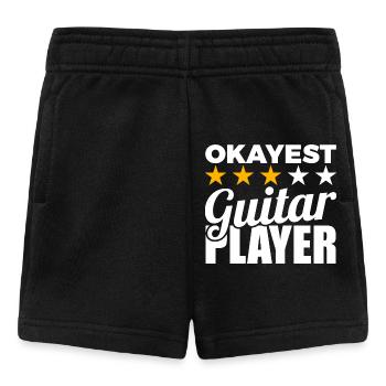 Guitariste moyen - Short Bébé - noir - Devant