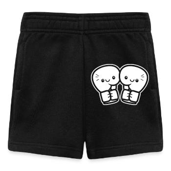 Funny Boxing Gloves - Baby Shorts - black - Front