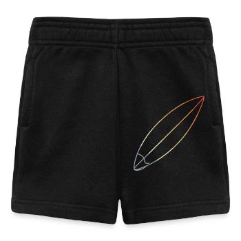 Planche de surf - Short Bébé - noir - Devant