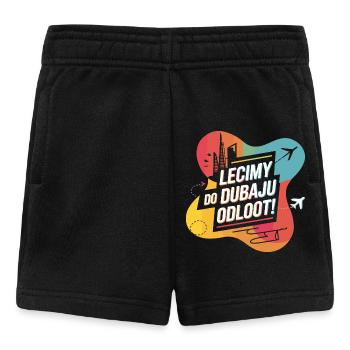 Flying to Dubai with DJ Akun - Baby Shorts - black - Front