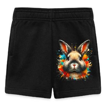 Lapin - Short Bébé - noir - Devant