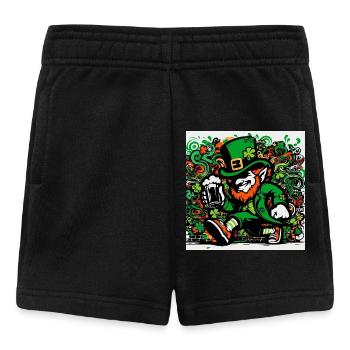 Leprechaun Ireland - Baby Shorts - black - Front
