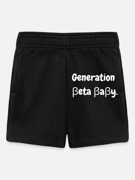 Génération Beta Baby. - Short Bébé - noir