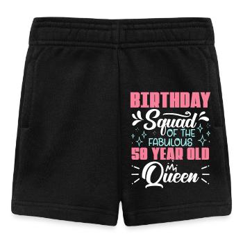 Celebrating 50th Birthday with the Fabulous Queen - Baby Shorts - Schwarz - Vorne