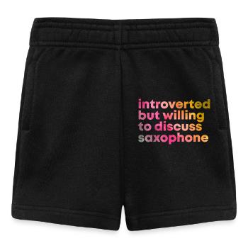 Saxophone - Baby Shorts - black - Front