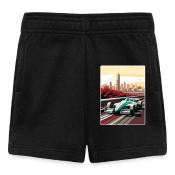 Melbourne Circuit Motorsport Race Australia Race - Baby Shorts - black - Front