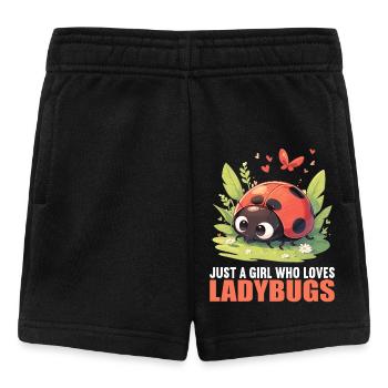 Ladybug Marienkäfer - Baby Shorts - black - Front