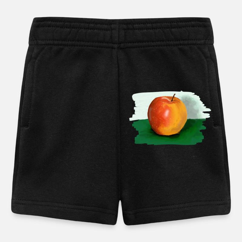 apple - Baby Shorts - black