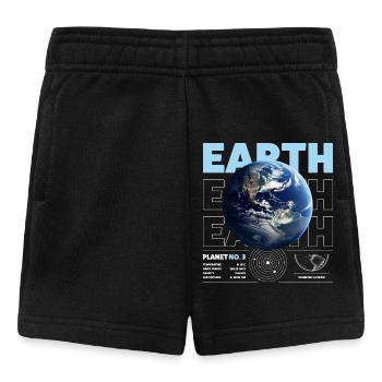 Détails de la Terre - Short Bébé - noir - Devant