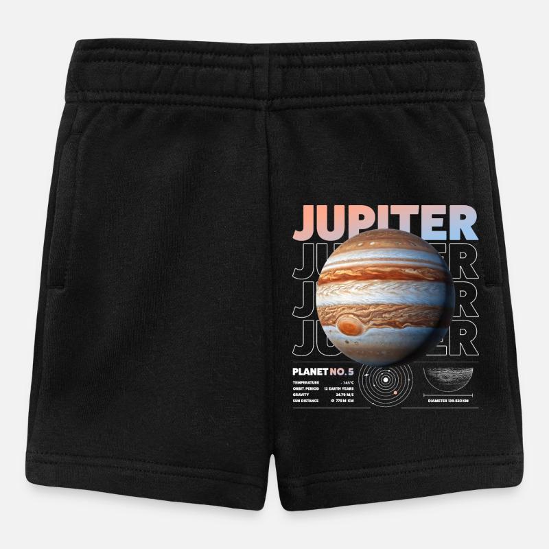 Détails de Jupiter - Short Bébé - noir