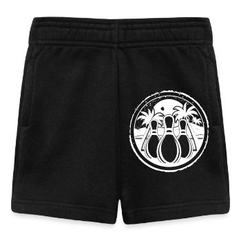 Bowling Logo - Short Bébé - noir - Devant
