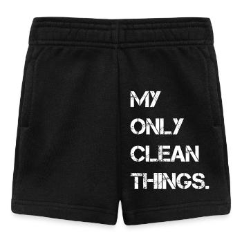 my only clean things - Baby Shorts - black - Front