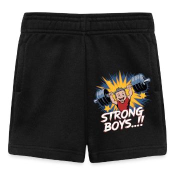 STARKE JUNGS - Baby Shorts - Schwarz - Vorne