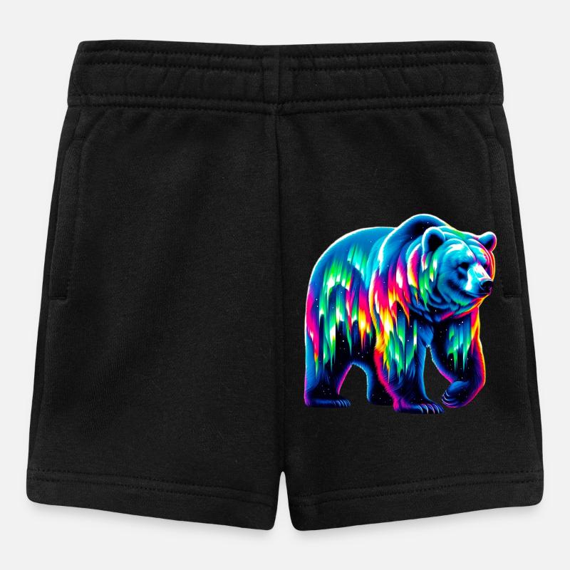 Bär - Baby Shorts - Schwarz