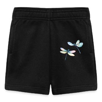 Libelle Duo Dragonfly Duo - Baby Shorts - Schwarz - Vorne
