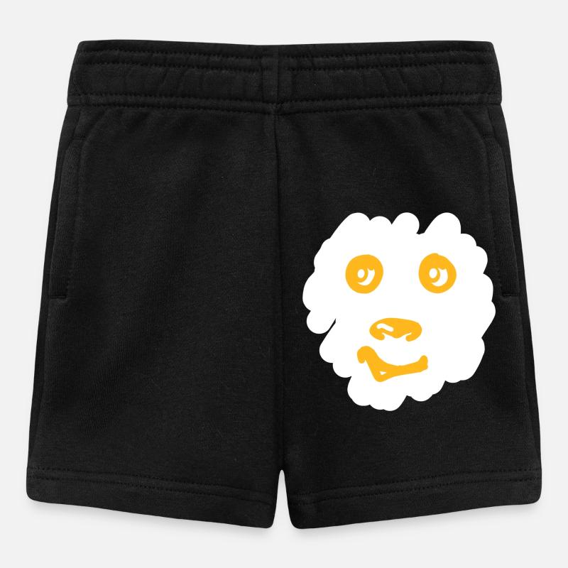 bear cub - Baby Shorts - black